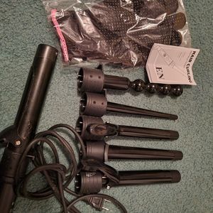 Hair curling wand